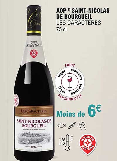 aop saint-nicolas de bourgueil les caractères