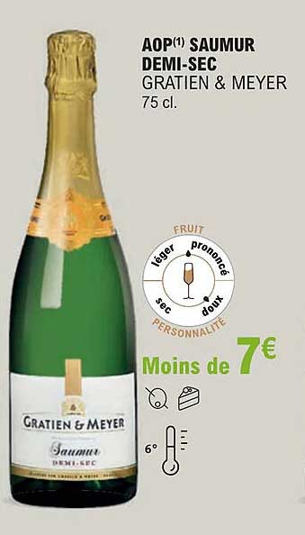 aop saumur demi-sec gratien & meyer