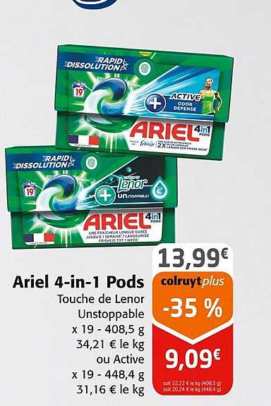 ariel 4-in-1 pods