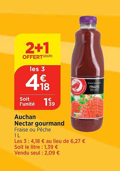 Auchan Nectar Gourmand