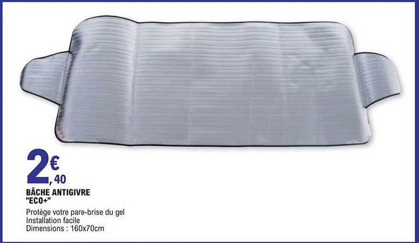 bâche antigivre "éco+"