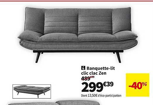 banquette-lit clic clac zen