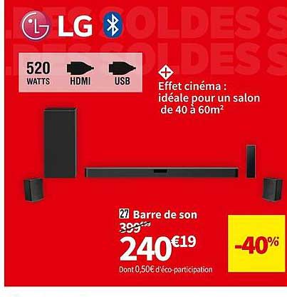Barre De Son Lg