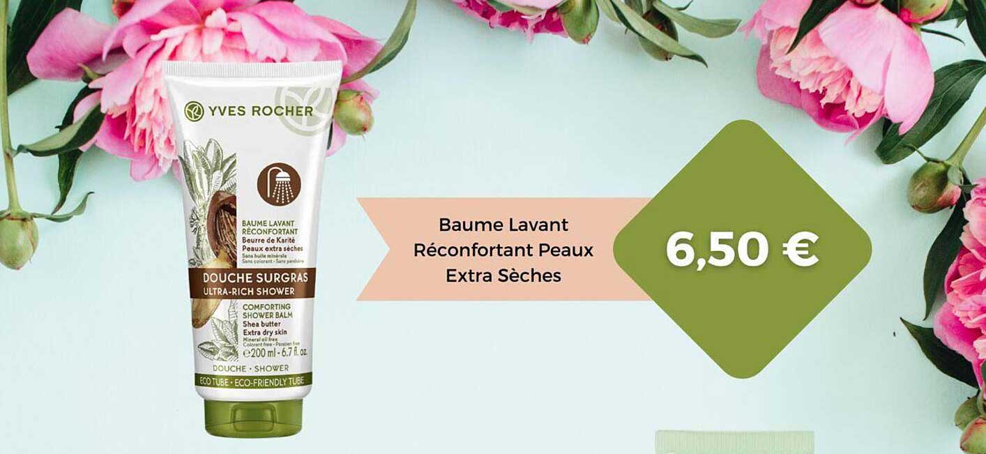 baume lavant réconfortant peaux extra sèches