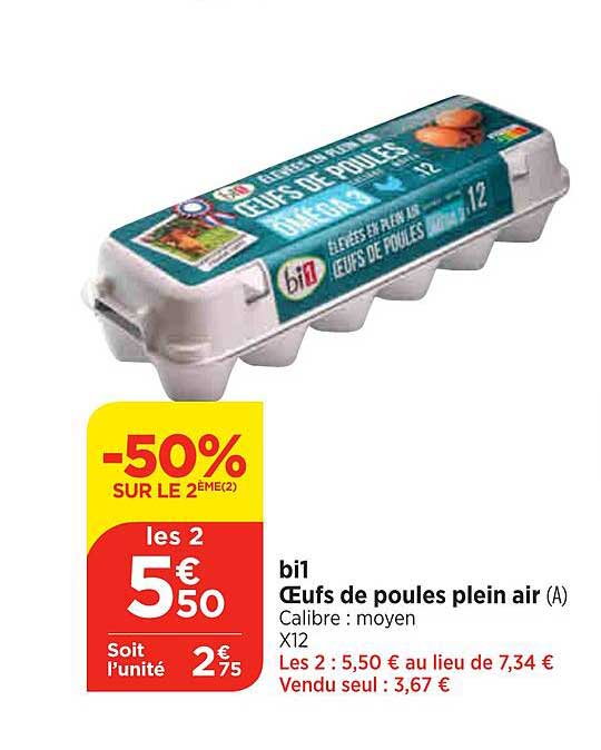Bi1 œufs De Poules Plein Air