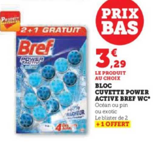 bloc cuvette power active bref wc