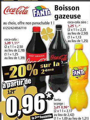 boisson gazeuse coca-cola, fanta