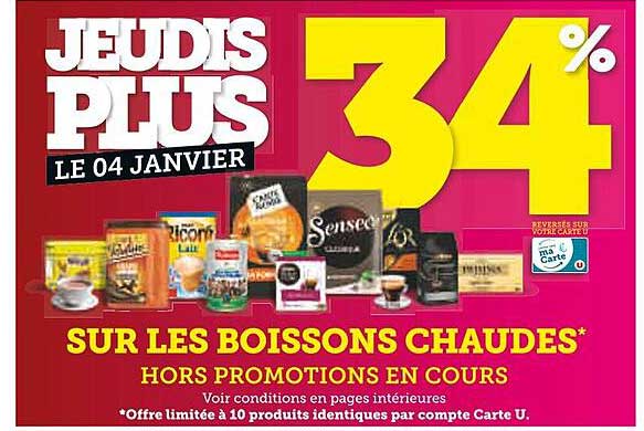 boissons chaudes