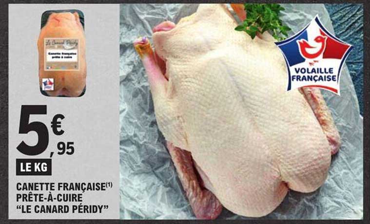 canette française prête-à-cuire "le canard péridy"
