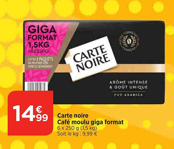 carte noire café moulu giga format