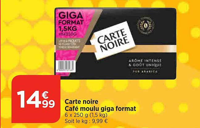 carte noire café moulu giga format