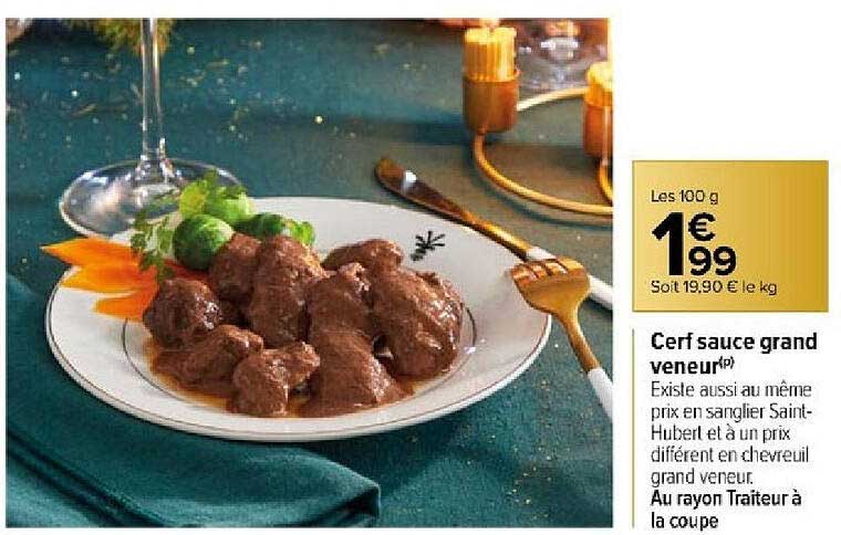 cerf sauce grand veneur