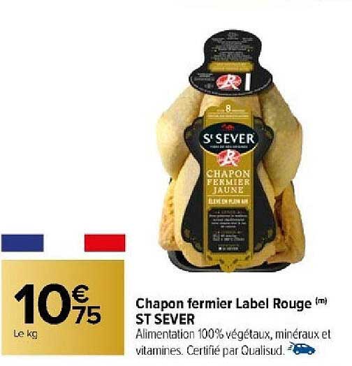 chapon fermier label rouge st sever