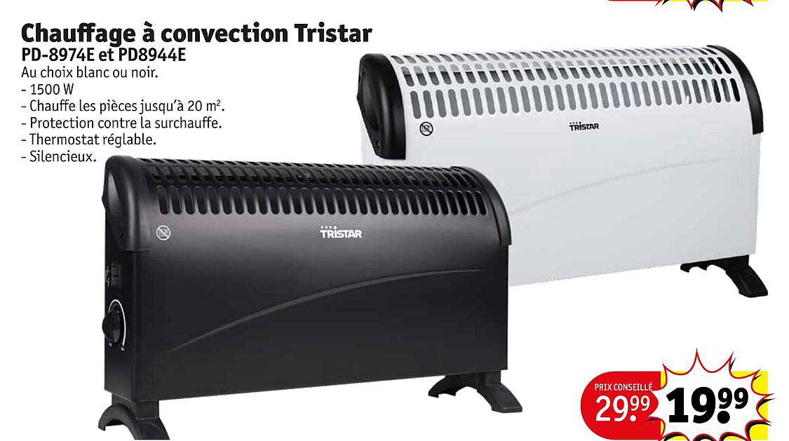 chauffage à convection tristar