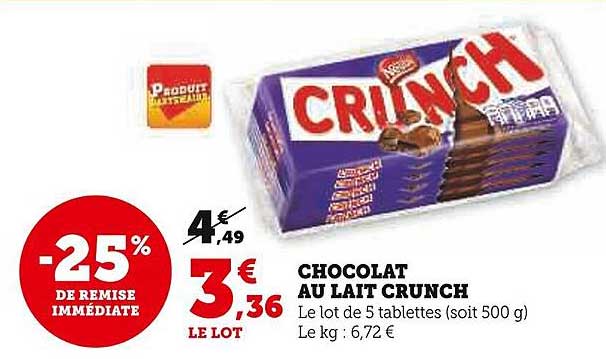 Chocolat Au Lait Crunch