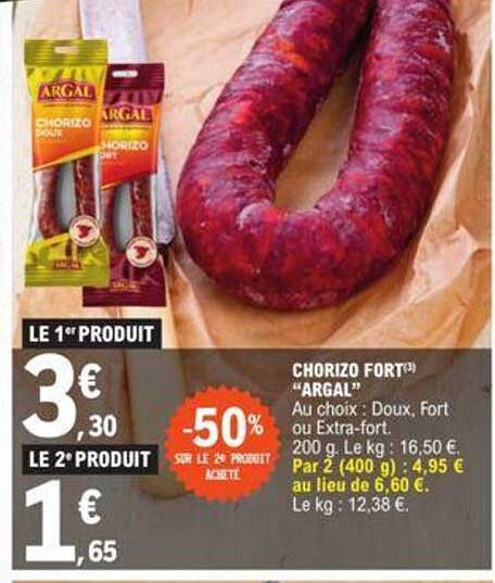 Chorizo Fort "argal"