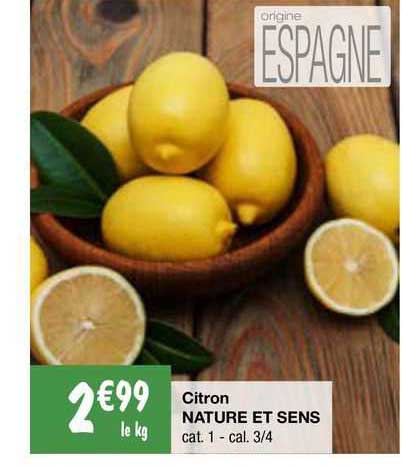 citron nature et sens