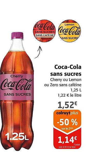 coca-cola sans sucres