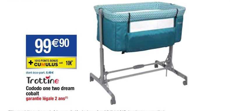 cododo one two dream cobalt trottine