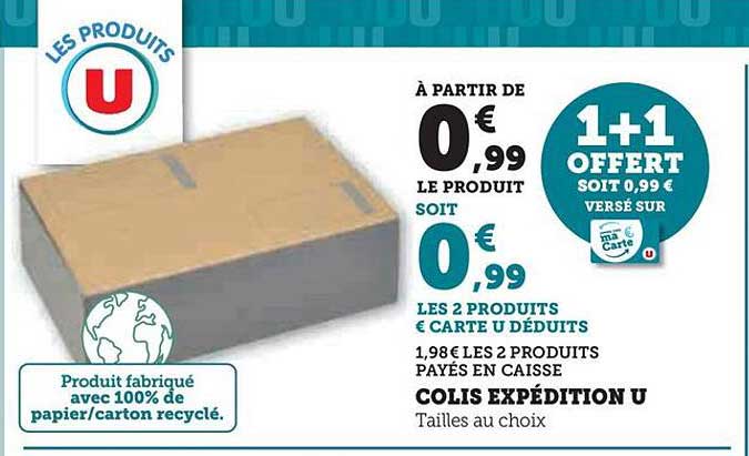 colis expédition u