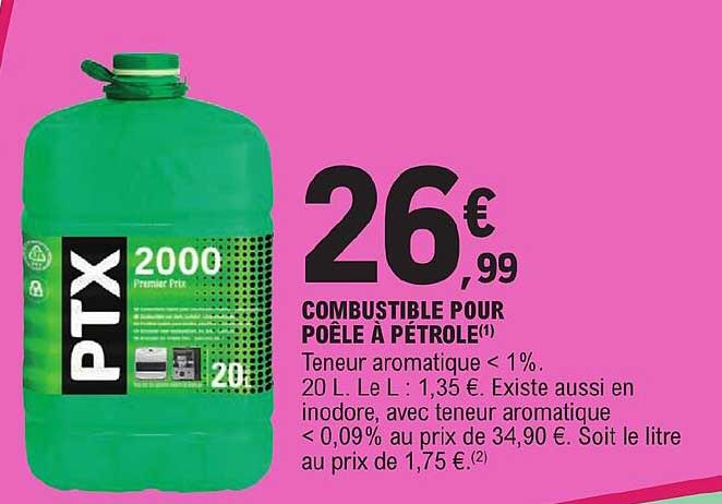 Combustible Pour Poêle à Pétrole