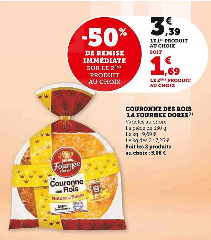 couronne des rois la fournée dorée