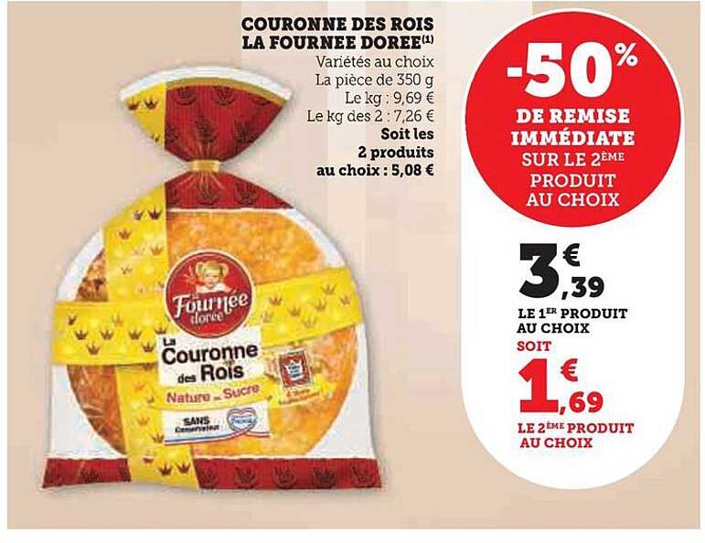 couronne des rois la fournée dorée