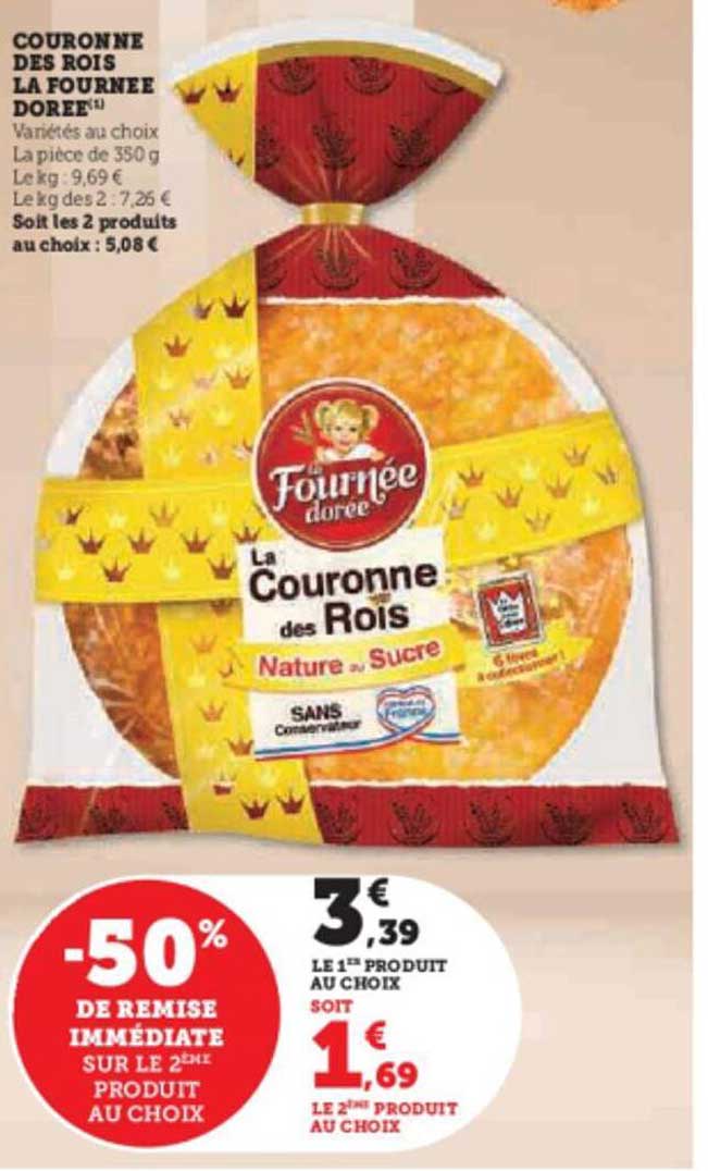 couronne des rois la fournée dorée