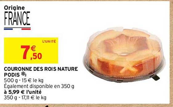 couronne des rois nature podis