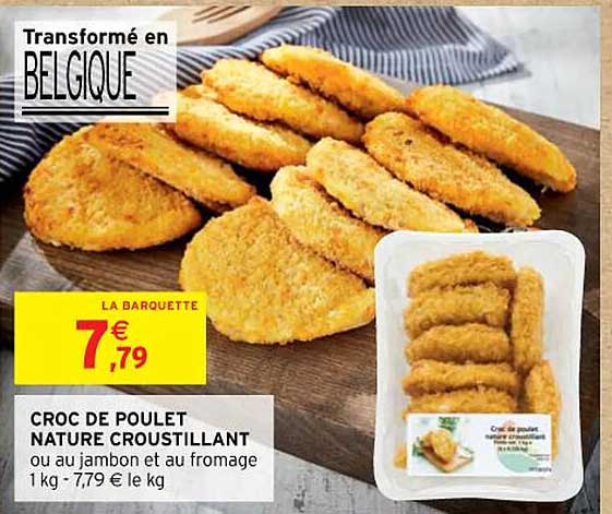 Croc De Poulet Nature Croustillant