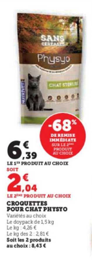 Croquettes Pour Chat Physyo