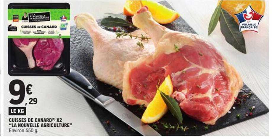 cuisses de canard x2 "la nouvelle agriculture"