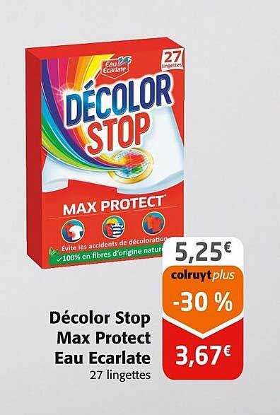 décolor stop max protect eau ecarlate