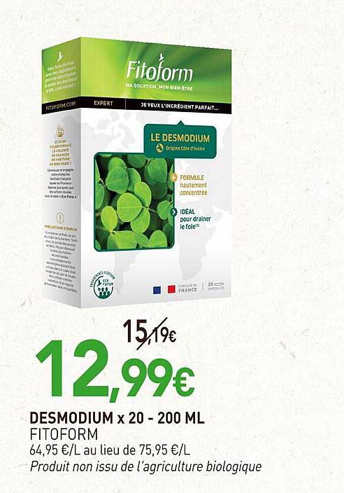 desmodium x20 fitoform - 200 ml
