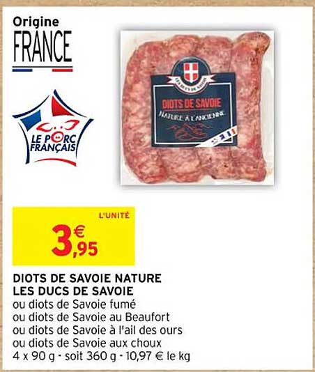 Diots De Savoie Nature Les Ducs De Savoie