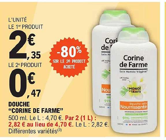 douche "corine de farme"