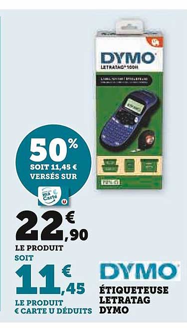 étiqueteuse Letratag Dymo