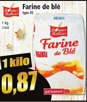 farine de blé bonnes malices