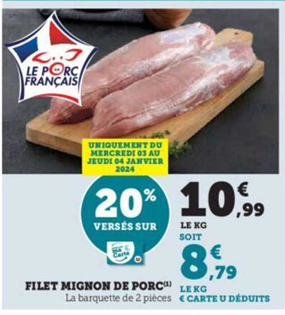 Filet Mignon De Porc