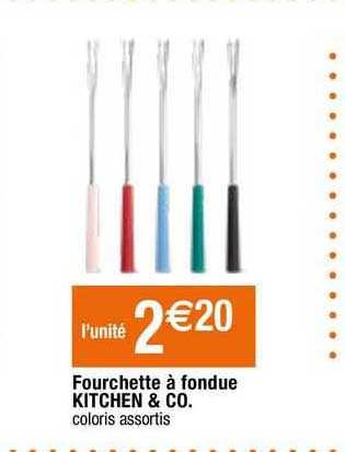 Fourchette à Fondue Kitchen & Co