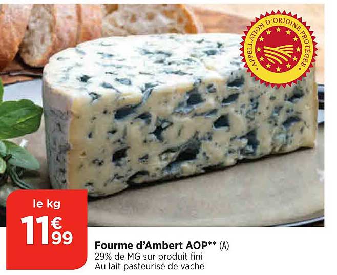 fourme d'ambert aop