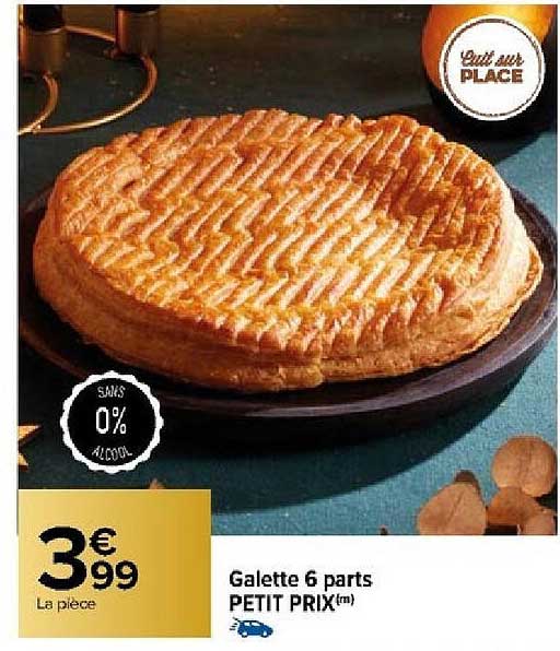 galette 6 parts petit prix
