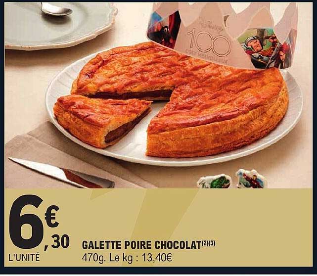 Galette Poire Chocolat