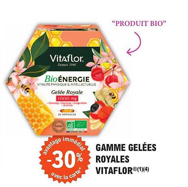 Gamme Gelées Royales Vitaflor