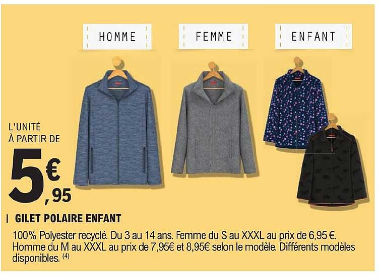 Gilet Polaire Enfant