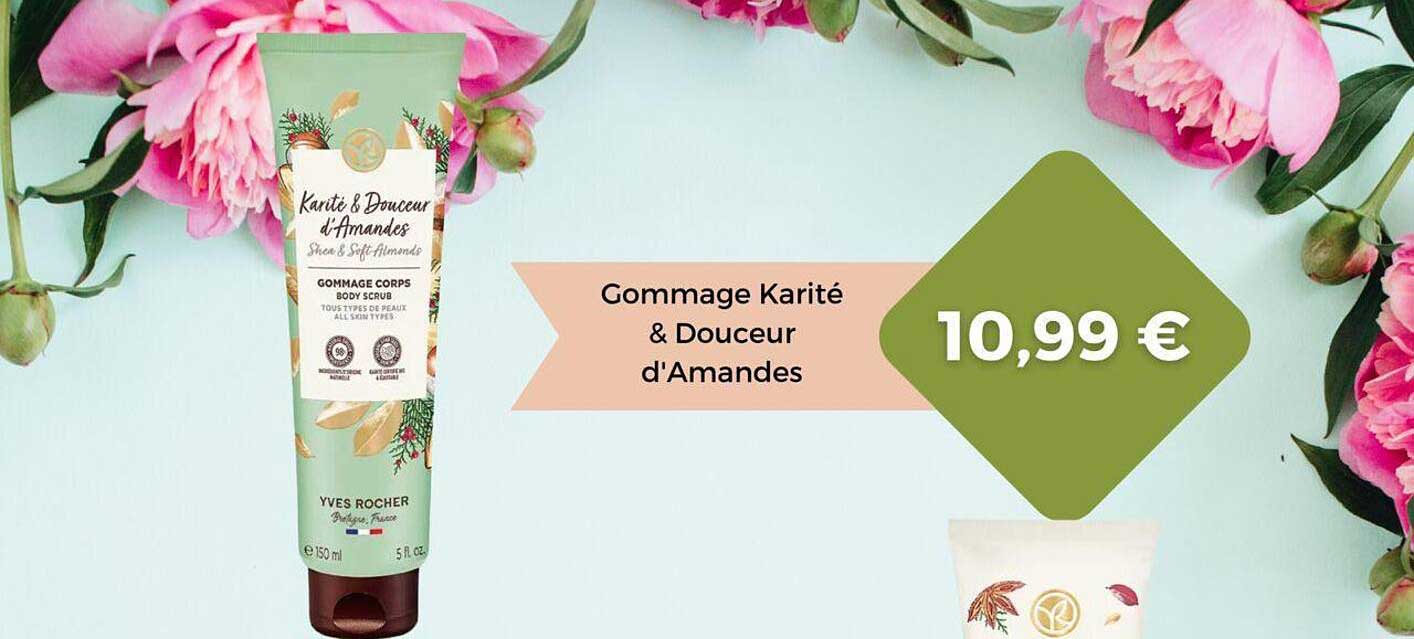 gommage karité & douceur d'amandes