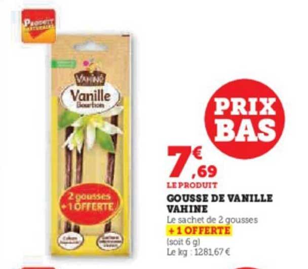 gousse de vanille vahiné