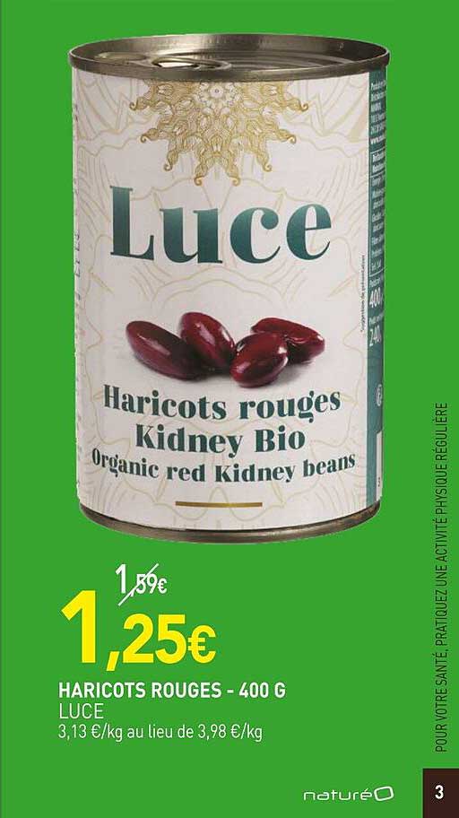 Haricots Rouges - Luce - 400 G