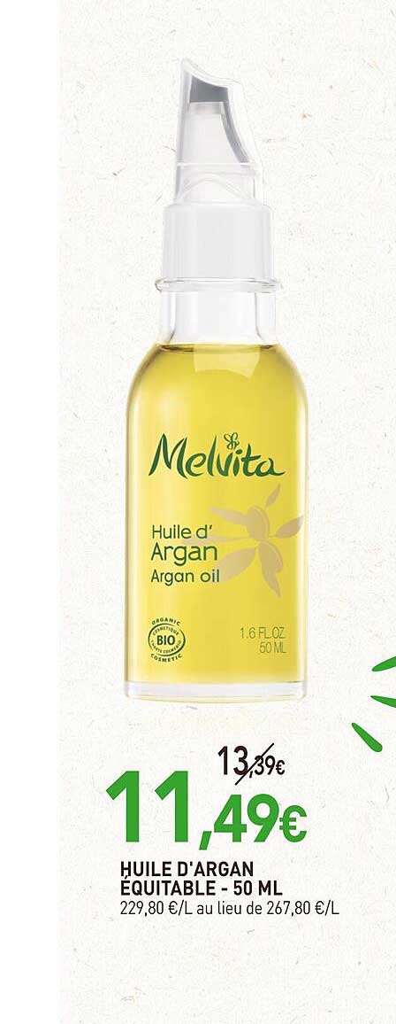 huile d'argan équitable - 50 ml