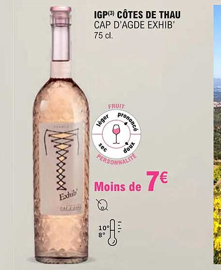 igp côtes de thau cap d'agde exhib'